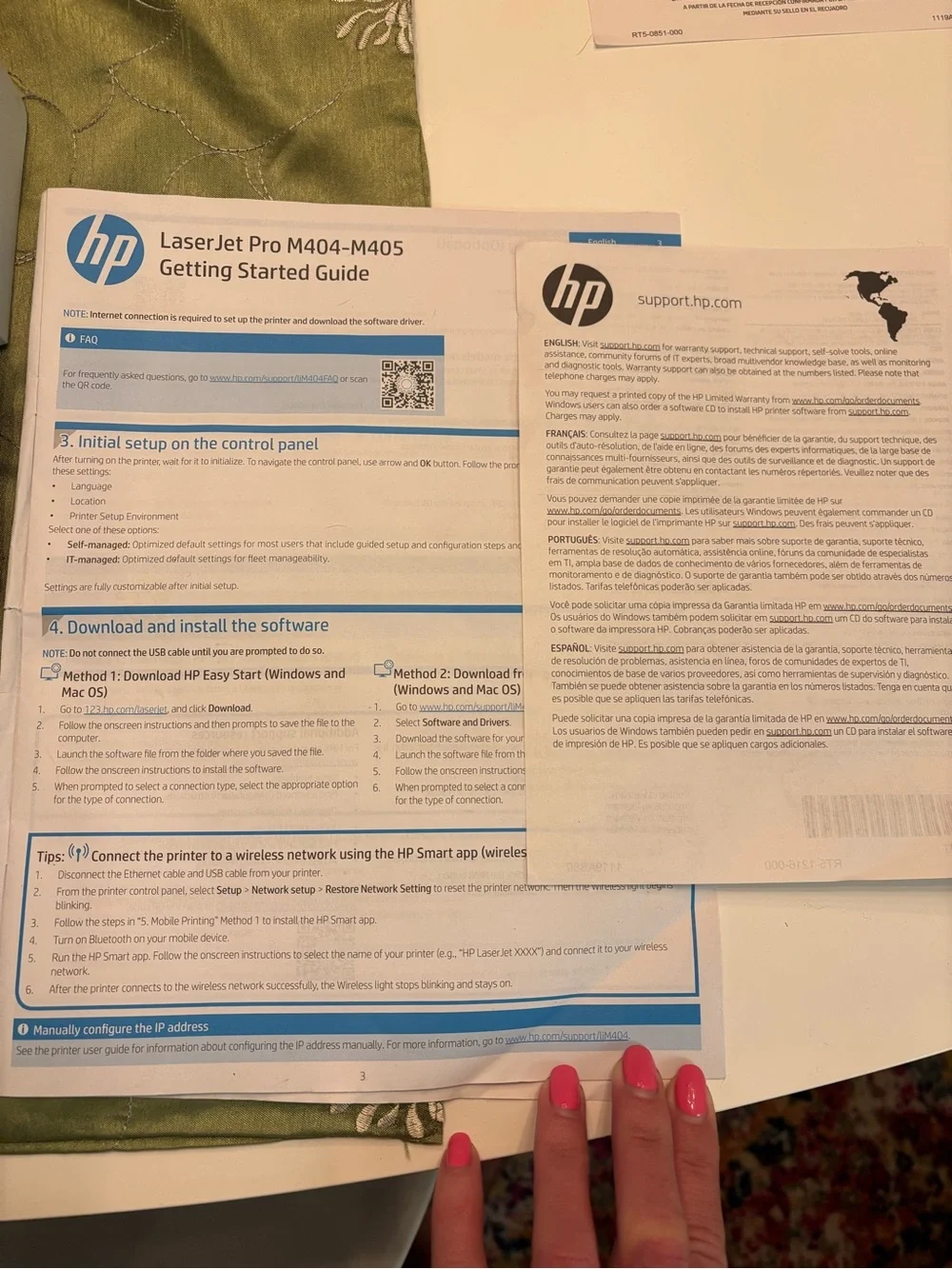 HP White and Black Office Laser Printer